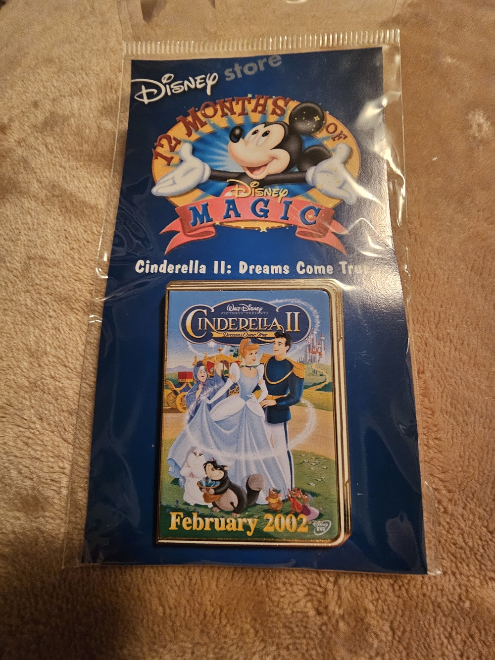 Disney Cinderella II Magic Collectible Pin - Blue 💙💙